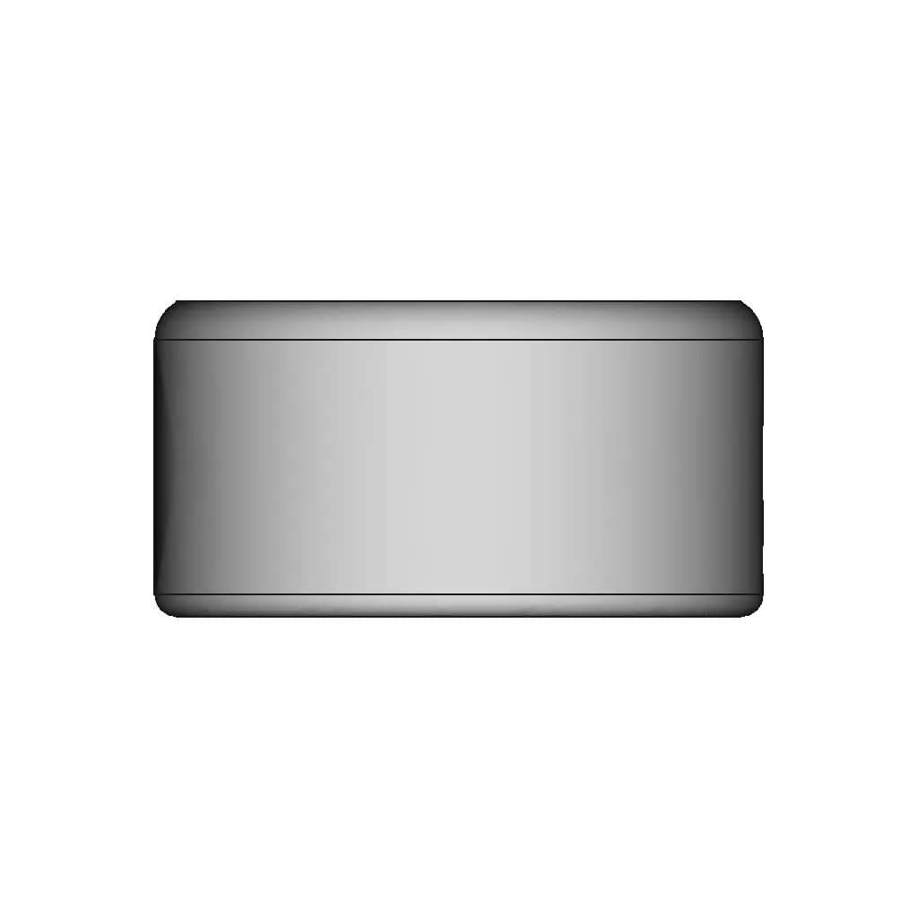 Ring With Wolf Inscription - Downloadable CAD Representation_270_0_degree_snapshot