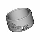 Ring With Wolf Inscription - Downloadable CAD Representation_60_30_degree_snapshot