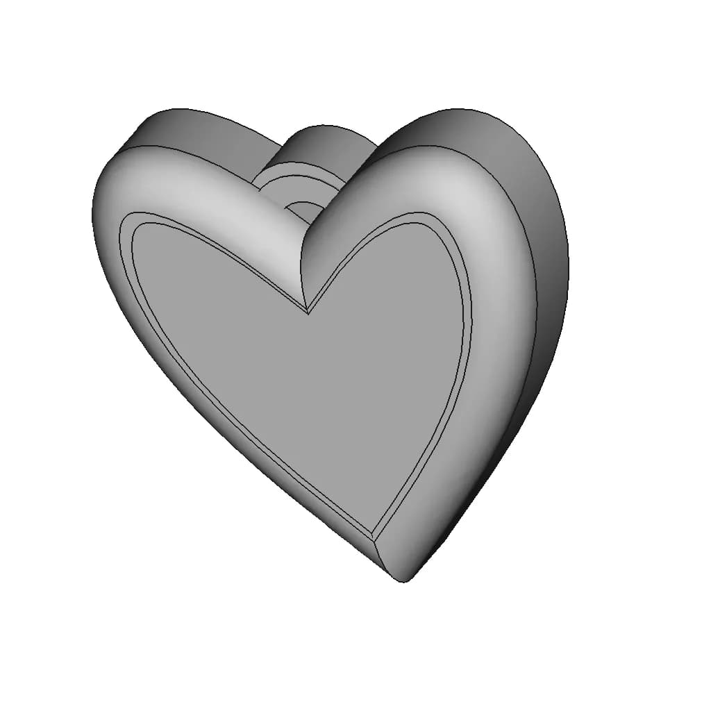 Heart - Downloadable CAD Representation_60_30_degree_snapshot