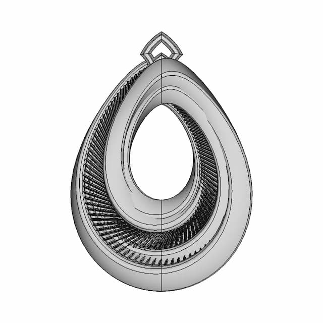 Mobius Earrings - Standard Mechanical Component