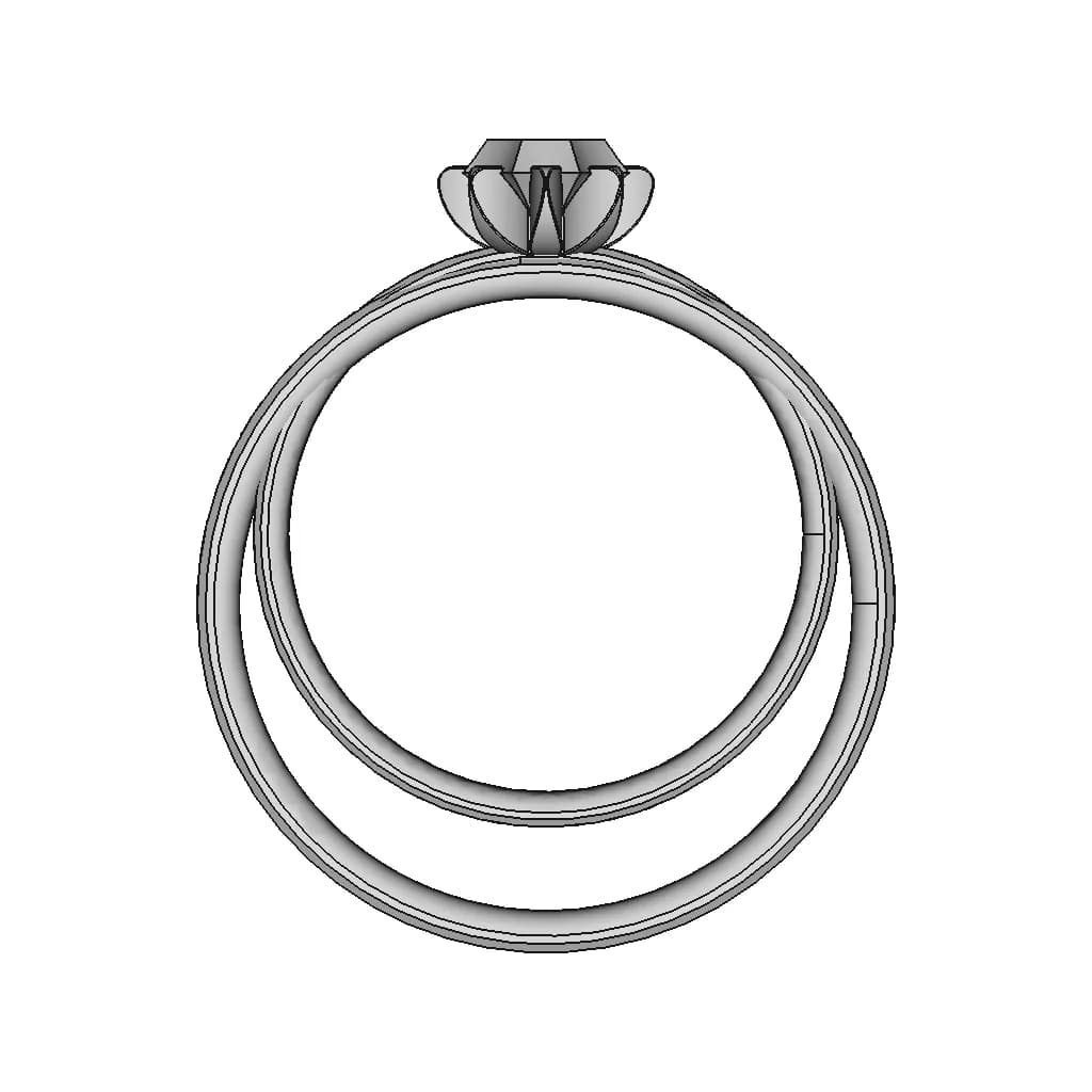 Ring Simple | 3D Engineering Design File_0_0_degree_snapshot