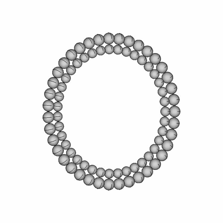 Hand Bracelet - Downloadable CAD Representation