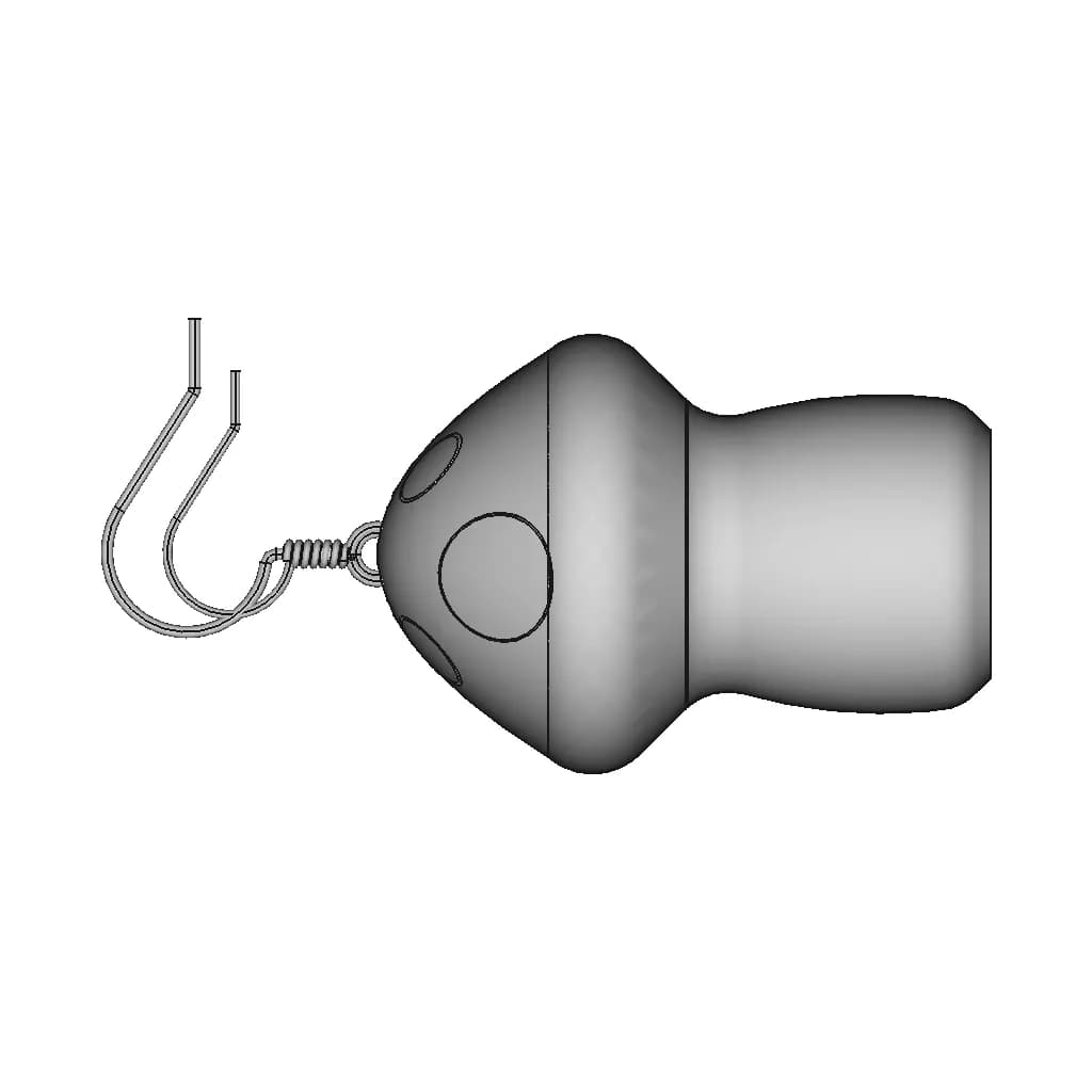Mushroom Earrings - Standard Mechanical Component_0_90_degree_snapshot