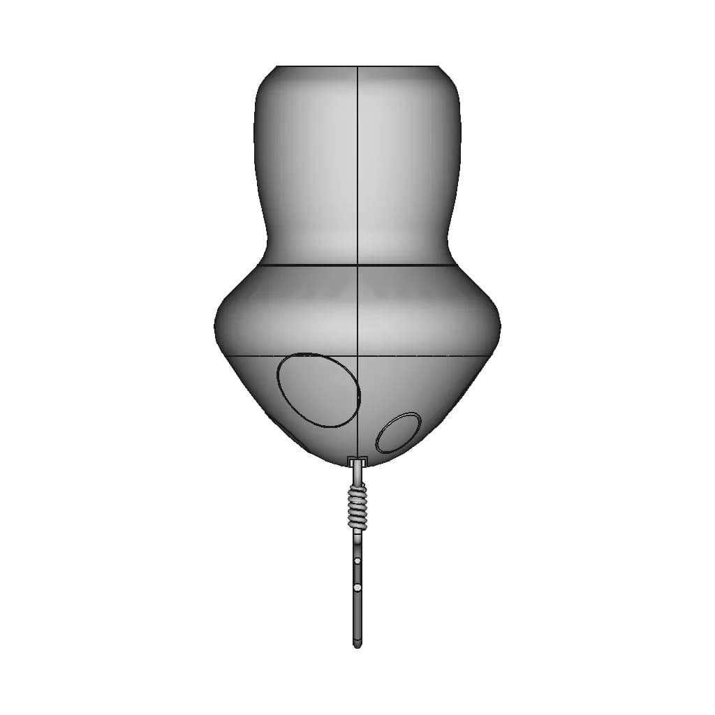 Mushroom Earrings - Standard Mechanical Component_270_0_degree_snapshot