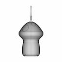 Mushroom Earrings - Standard Mechanical Component_90_0_degree_snapshot