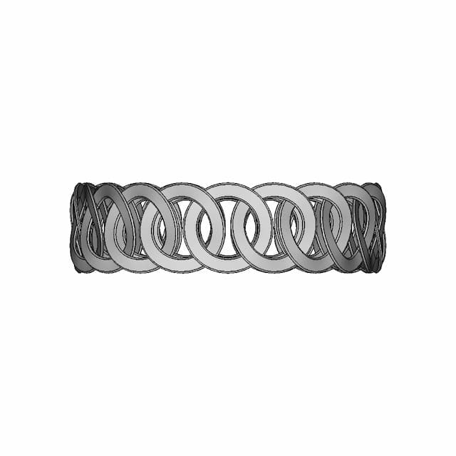 Creo Parametric: Bracelet - Standard Mechanical Component