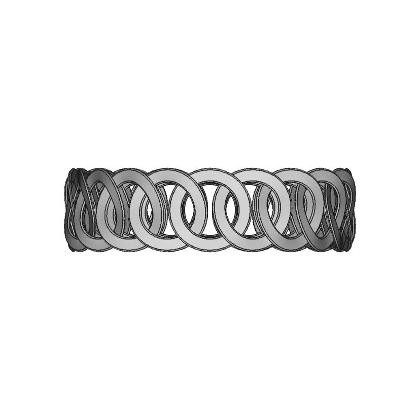 Creo Parametric: Bracelet - Standard Mechanical Component