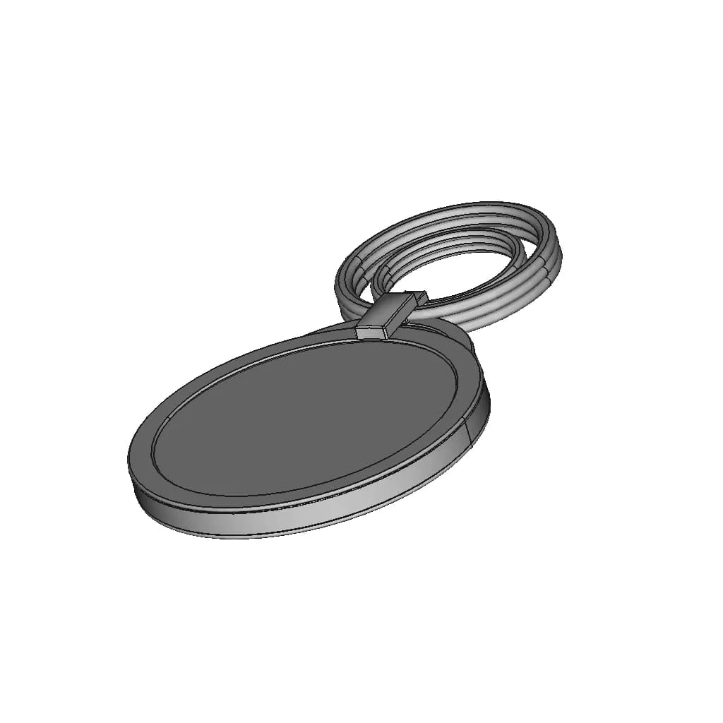 Futuristic Key Ring - Standard Mechanical Component_60_30_degree_snapshot