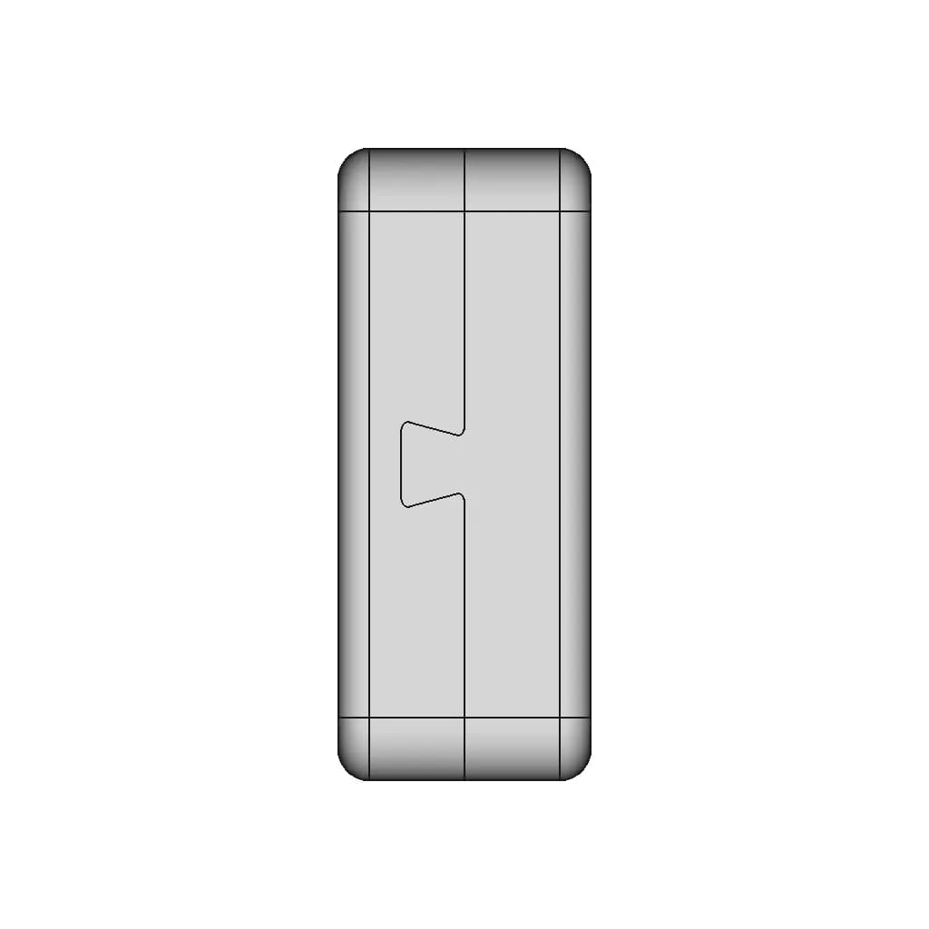 #68 Impossible Dove Tail Box | Fusion 360 | Pistacchio Graphic | High-Quality CAD Model_0_90_degree_snapshot