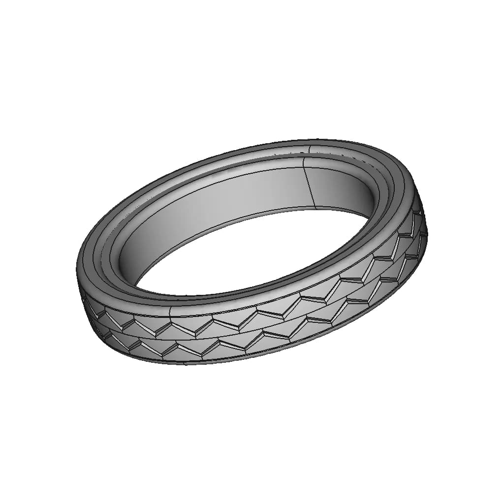 Ladies Ring | 3D Engineering Design File_60_30_degree_snapshot