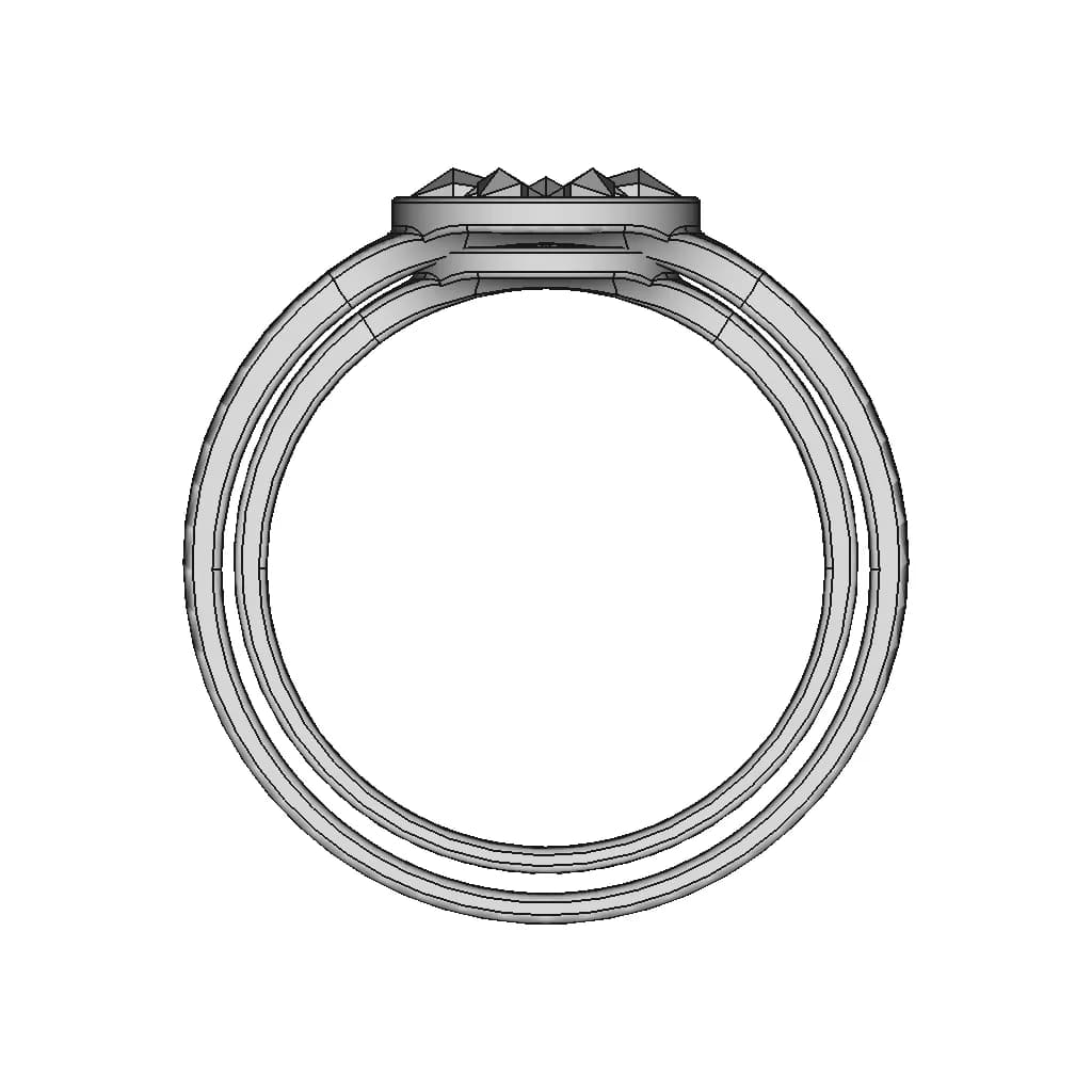 Ladies Ring | 3D Engineering Design File_0_0_degree_snapshot