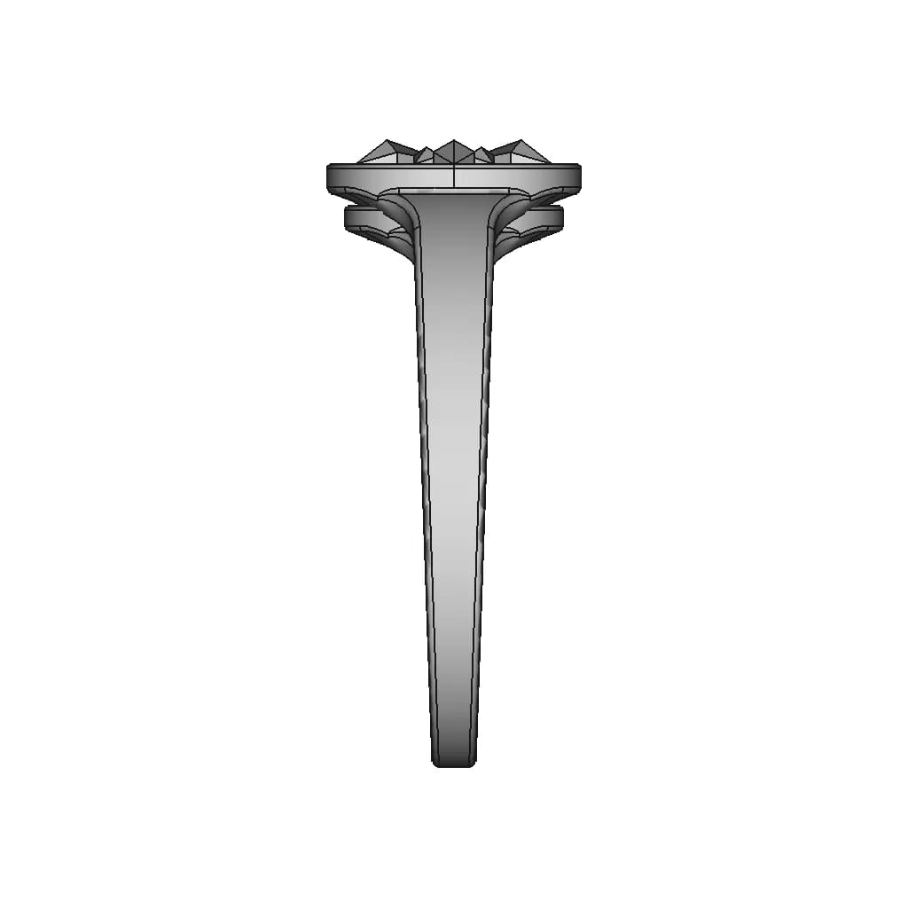 Ladies Ring | 3D Engineering Design File_0_90_degree_snapshot