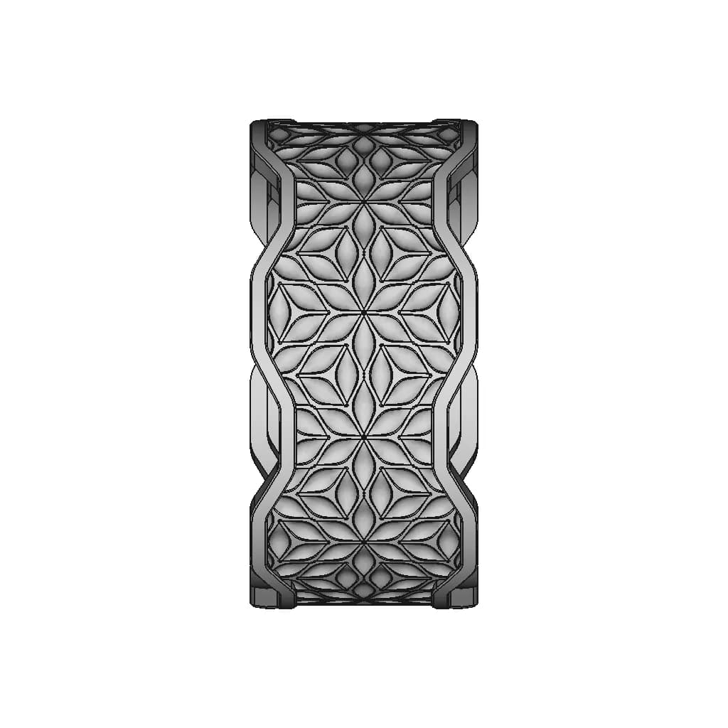 Pattern On Ring | 3D Engineering Design File_0_270_degree_snapshot