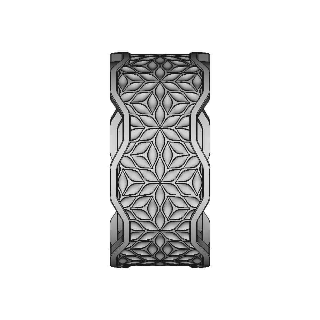 Pattern On Ring | 3D Engineering Design File_0_90_degree_snapshot