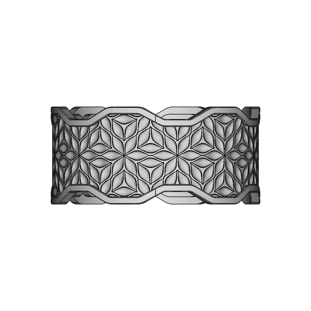 Pattern On Ring | 3D Engineering Design File_270_0_degree_snapshot