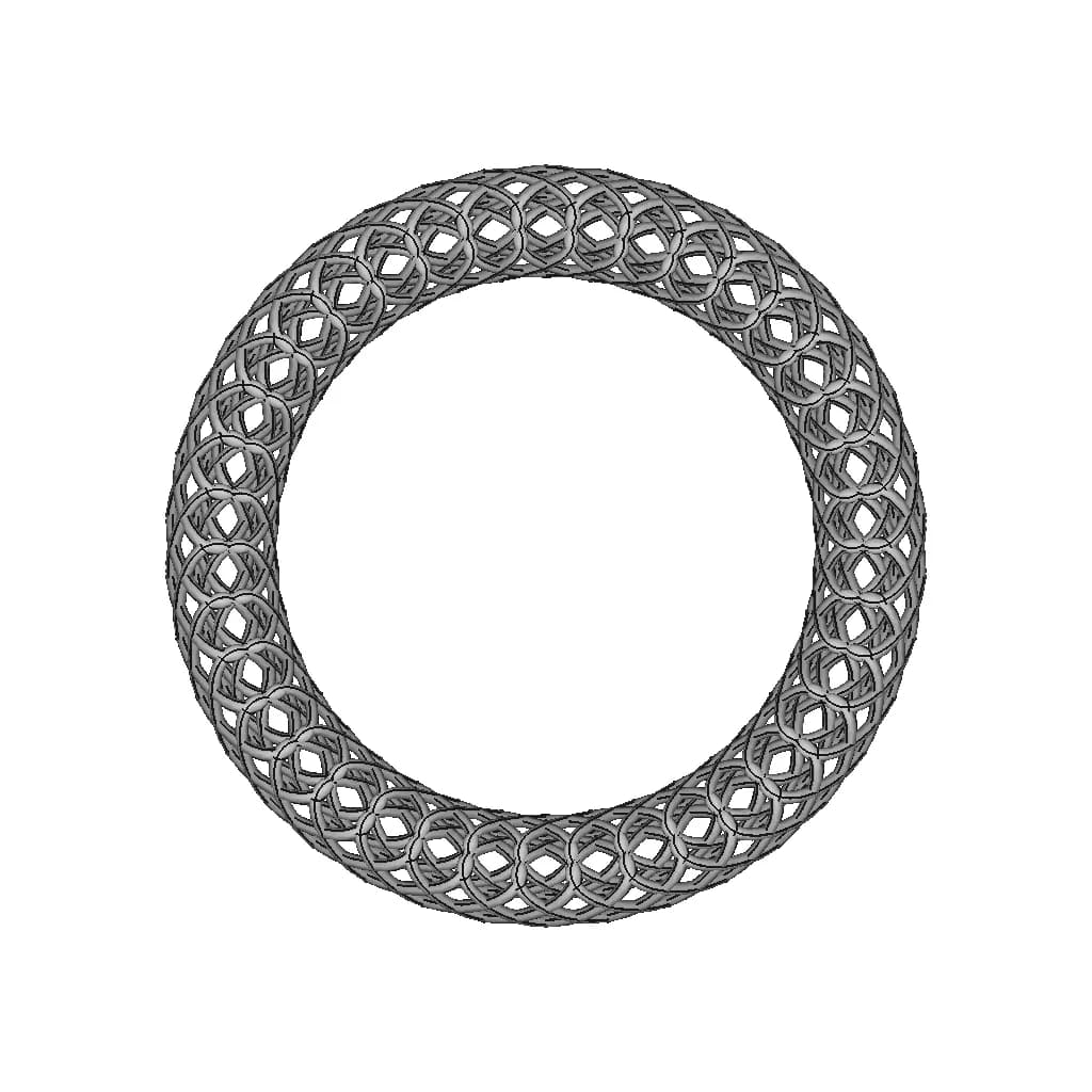 Solidworks: Bracelet (2) | High-Quality CAD Model_0_270_degree_snapshot