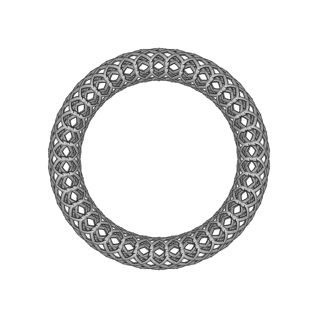 Solidworks: Bracelet (2) | High-Quality CAD Model_0_90_degree_snapshot