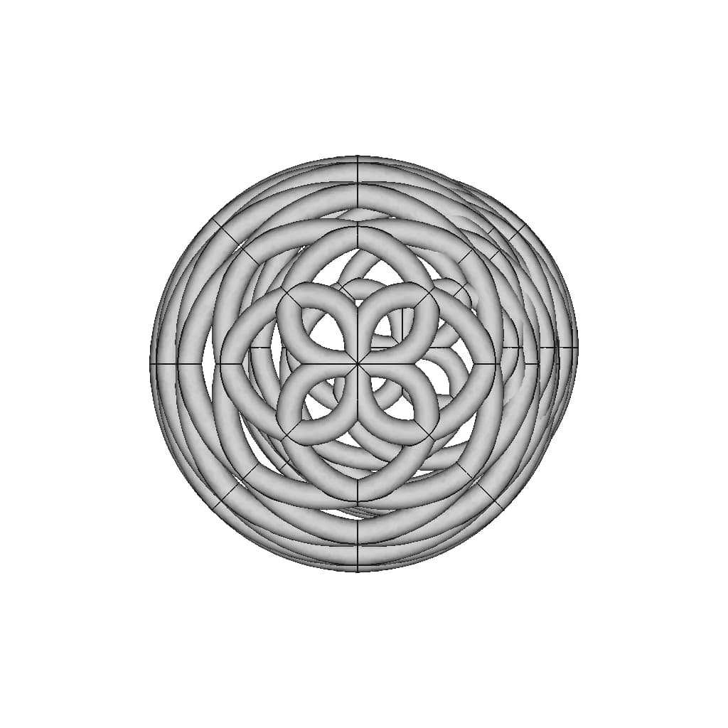 Circular Pattern Flower - Standard Mechanical Component_270_0_degree_snapshot