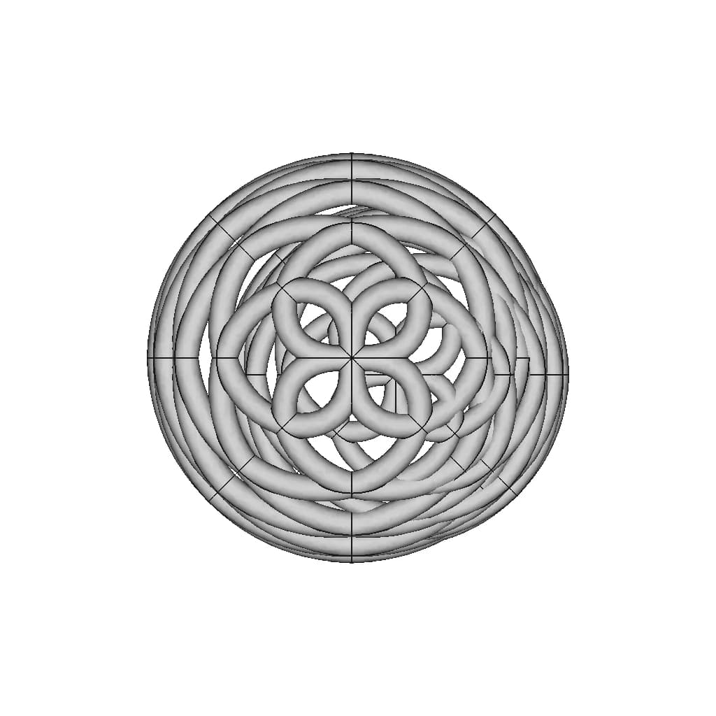 Circular Pattern Flower - Standard Mechanical Component_90_0_degree_snapshot