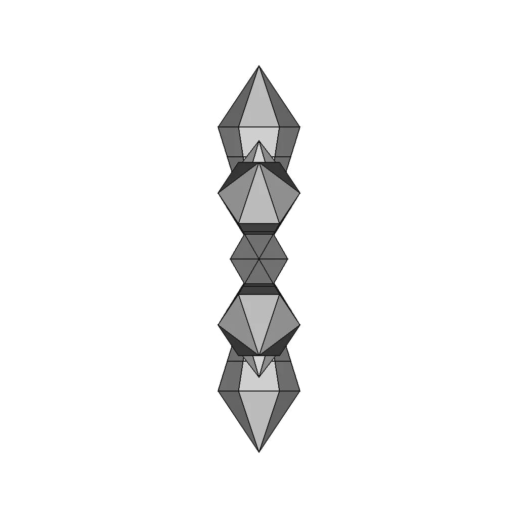 Crystal Star | High-Quality CAD Model_0_90_degree_snapshot