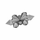 Crystal Star | High-Quality CAD Model_60_30_degree_snapshot