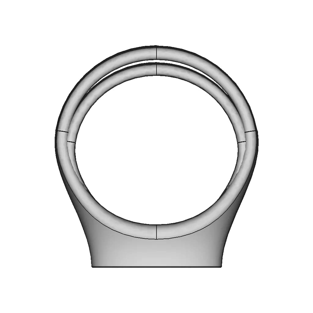 Zia Ring | High-Quality CAD Model_270_0_degree_snapshot