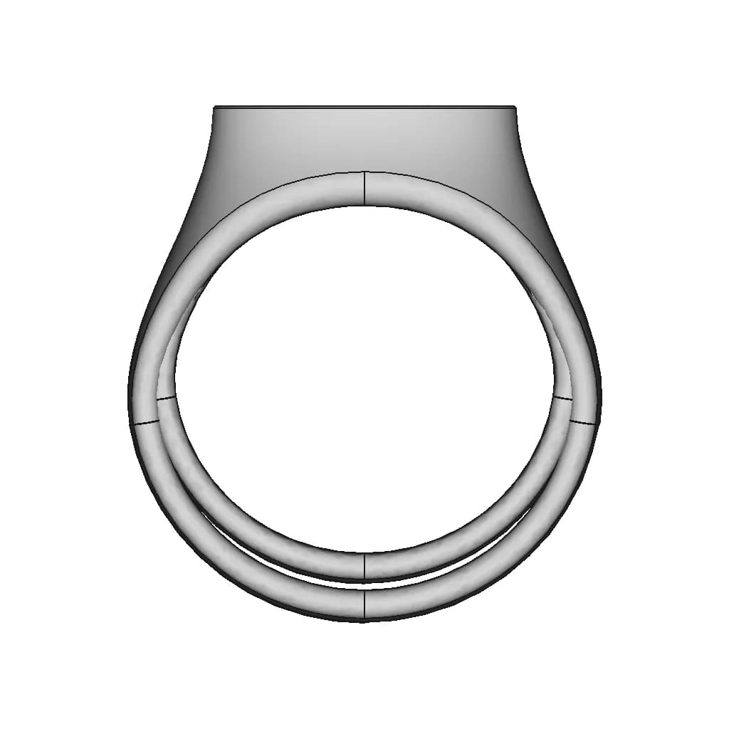 Zia Ring | High-Quality CAD Model_90_0_degree_snapshot
