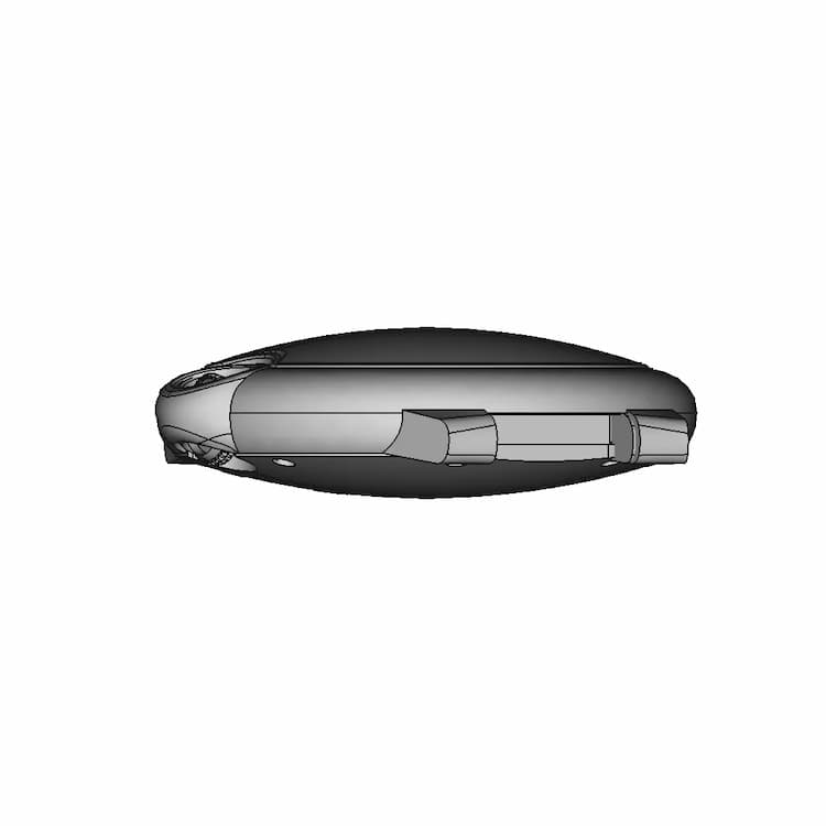 Ballon Bleu Watch Case | High-Quality CAD Model