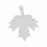 Maple Leaf Earrings - Standard Mechanical Component_270_0_degree_snapshot