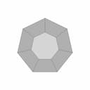 #19 Diamond 7 Sides | Fusion 360 | Pistacchio Graphic - Standard Mechanical Component_0_0_degree_snapshot