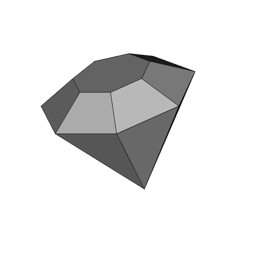 #19 Diamond 7 Sides | Fusion 360 | Pistacchio Graphic - Standard Mechanical Component_60_30_degree_snapshot