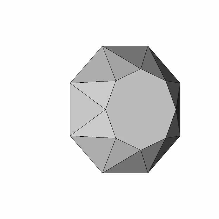 Diamond | High-Quality CAD Model