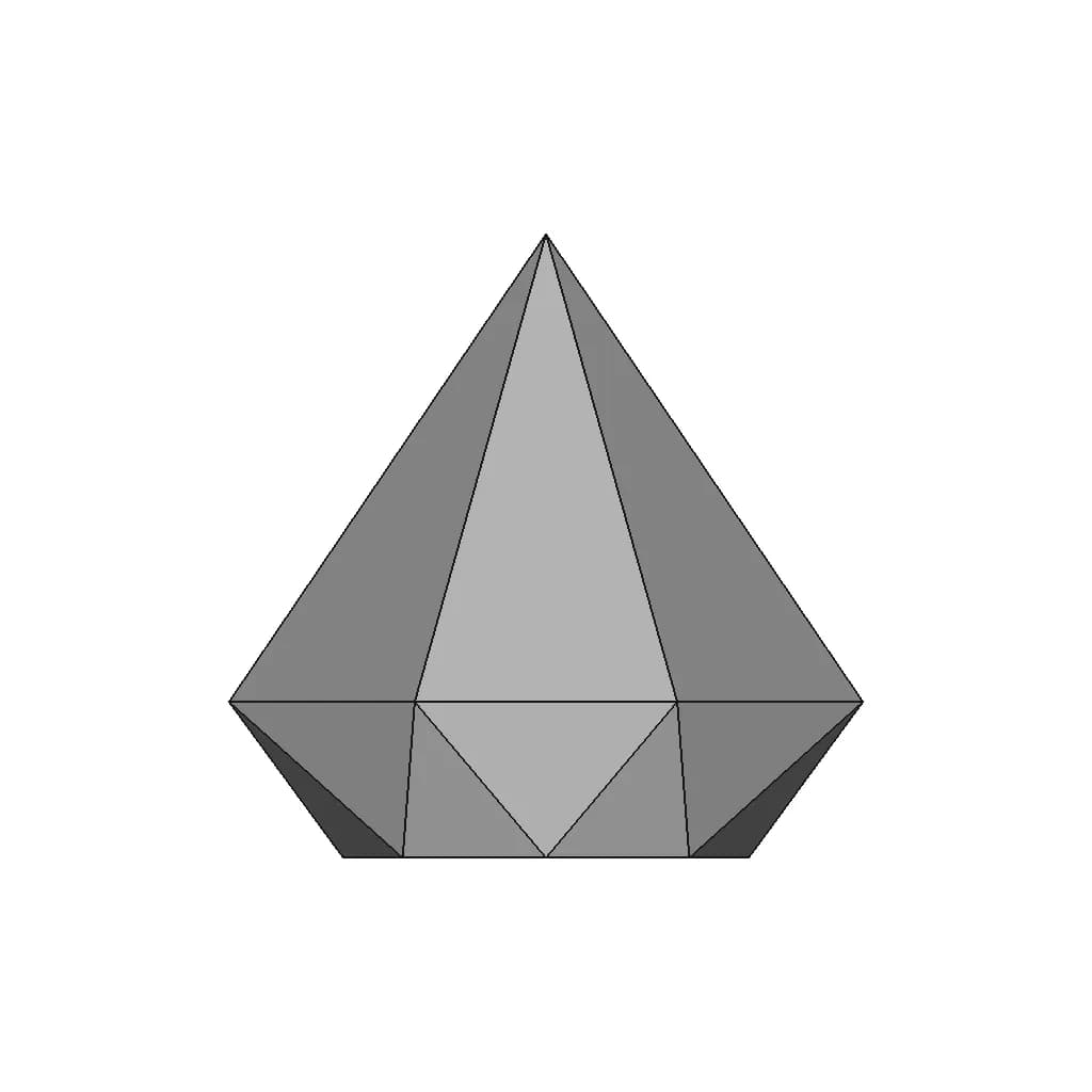 Diamond | High-Quality CAD Model_90_0_degree_snapshot