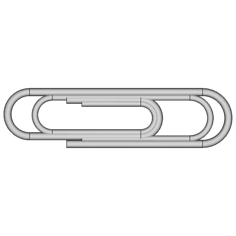 Paper Clip | High-Quality CAD Model