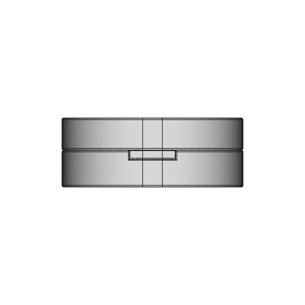 Small Magnetic Makeup Case - Downloadable CAD Representation_90_0_degree_snapshot