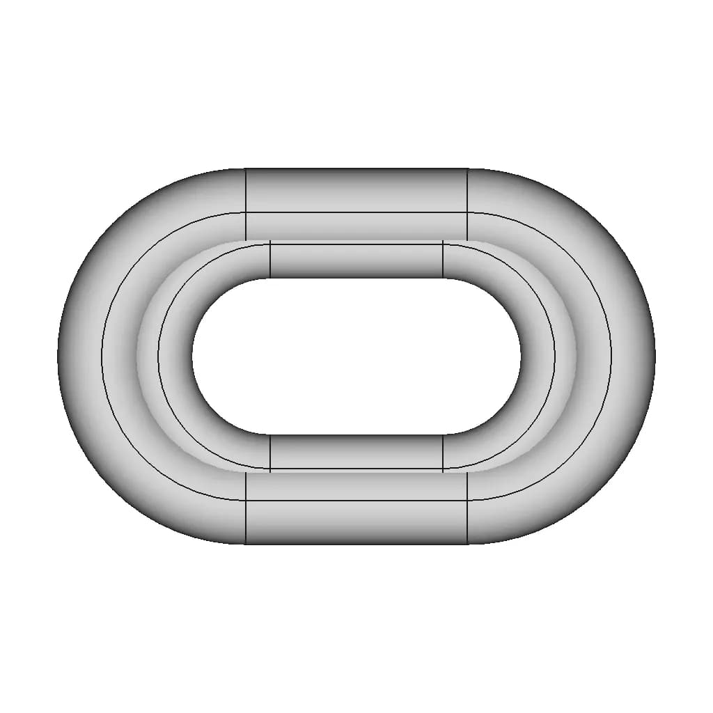 Stainless Steel Ovel Master - Standard Mechanical Component_0_90_degree_snapshot
