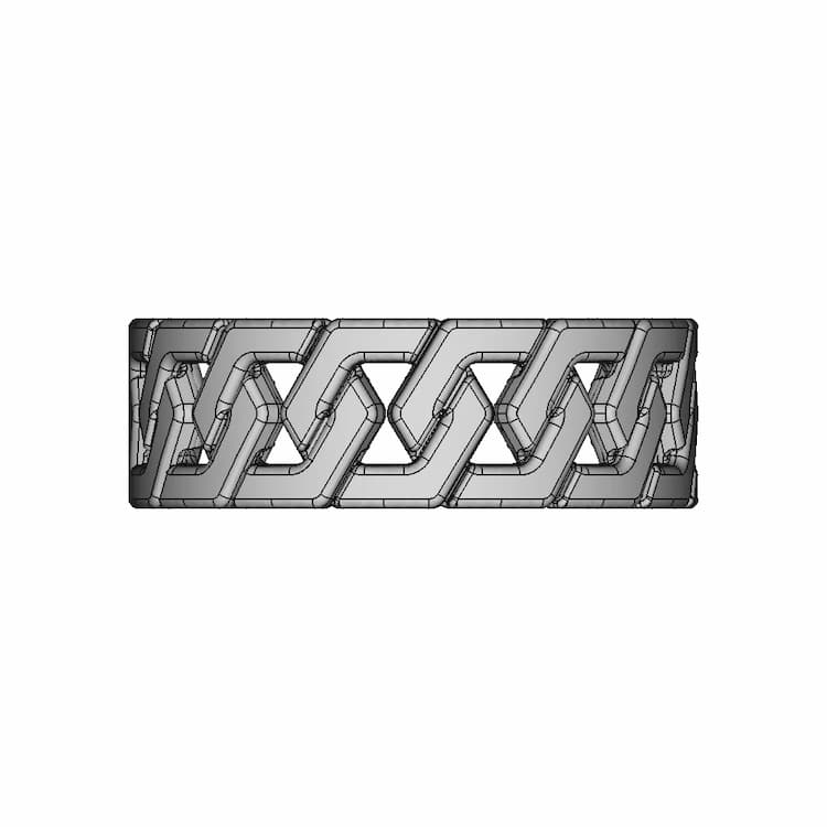 Solidworks: Chain Bracelet (1) - Standard Mechanical Component