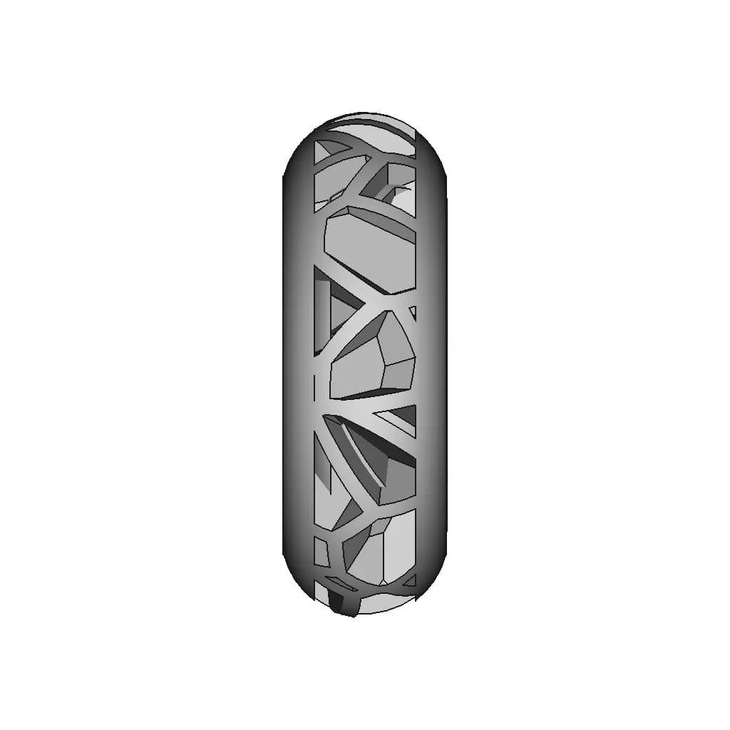 Voronoi Ring | High-Quality CAD Model_0_90_degree_snapshot