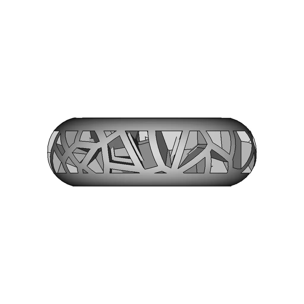 Voronoi Ring | High-Quality CAD Model_270_0_degree_snapshot