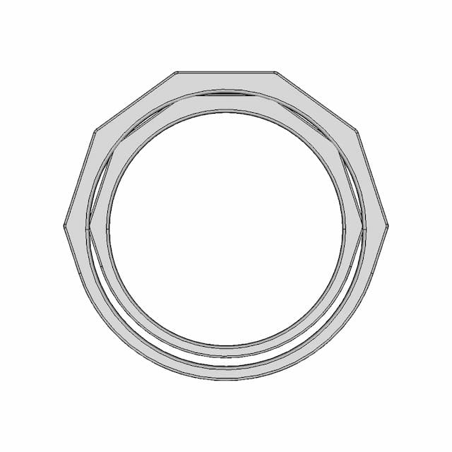 Ladies Ring - Downloadable CAD Representation
