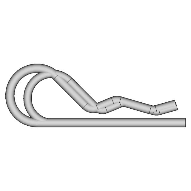 Hair Clip - Standard Mechanical Component
