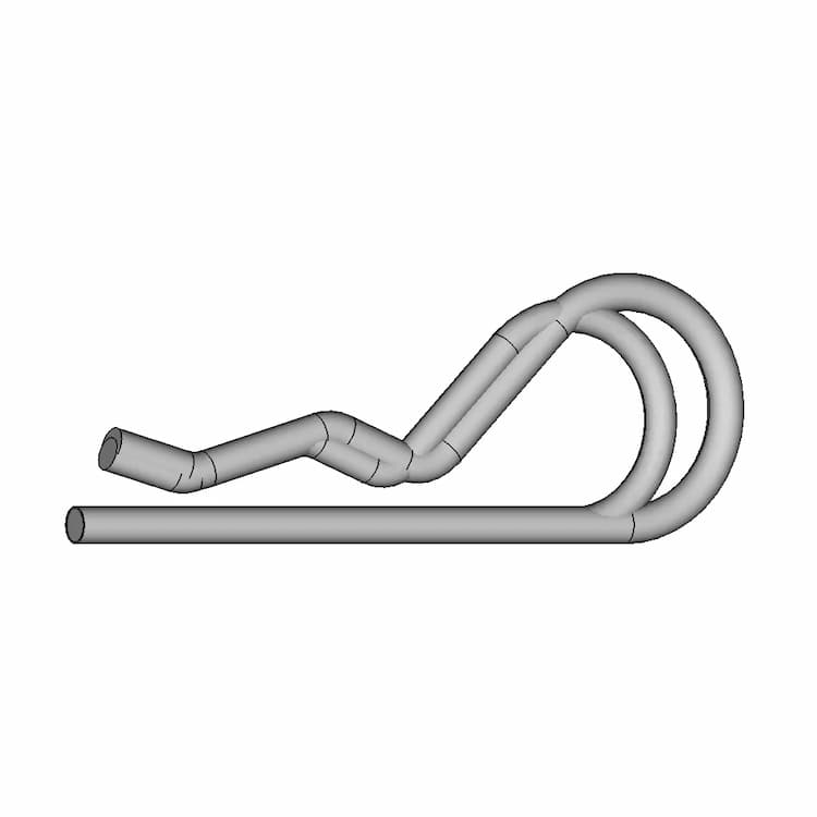 Hair Clip - Standard Mechanical Component