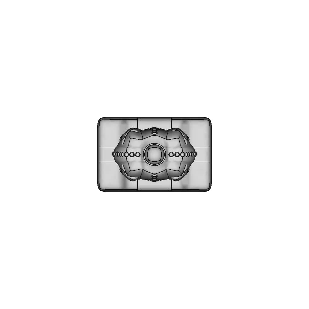 Crown Glass Perfume Bottle - Standard Mechanical Component_270_0_degree_snapshot