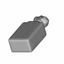 Crown Glass Perfume Bottle - Standard Mechanical Component_60_30_degree_snapshot