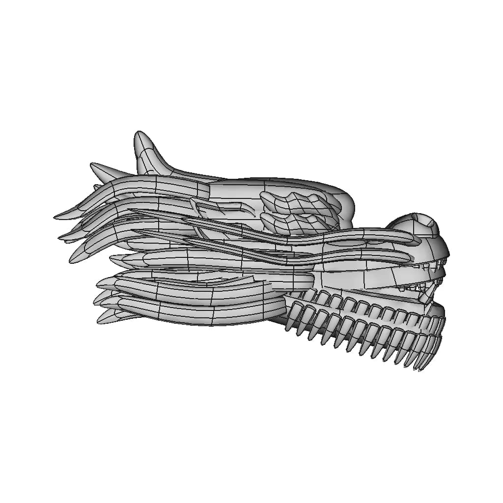 Dragon Head - Standard Mechanical Component_0_0_degree_snapshot