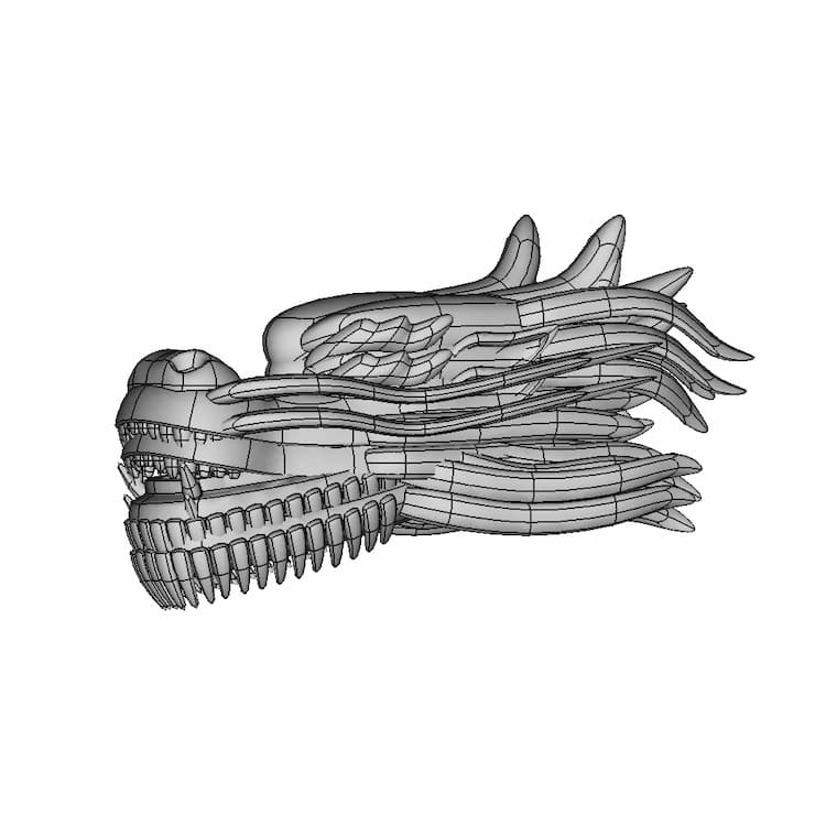 Dragon Head - Standard Mechanical Component