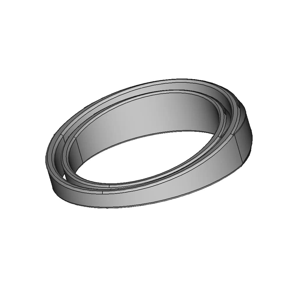 Ladies Ring | High-Quality CAD Model_60_30_degree_snapshot