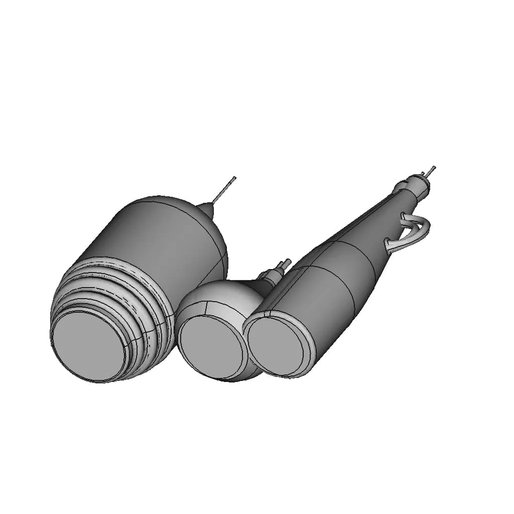 Bottles And Floats | 3D Engineering Design File_60_30_degree_snapshot
