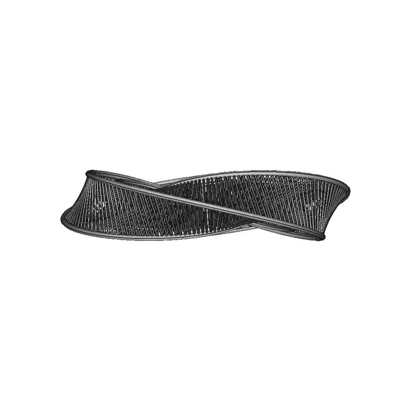 Mobius Bracelet | 3D Engineering Design File