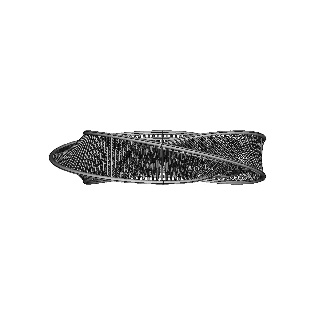 Mobius Bracelet | 3D Engineering Design File_0_90_degree_snapshot